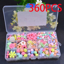 Load image into Gallery viewer, DIY Handmade Beaded Toy with Accessory Set Children Creative 24 Grid Girl Jewelry Making Toys Educational Toys Children Gift