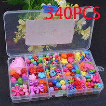 Load image into Gallery viewer, DIY Handmade Beaded Toy with Accessory Set Children Creative 24 Grid Girl Jewelry Making Toys Educational Toys Children Gift