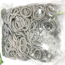 Load image into Gallery viewer, 600pcs 19 Color Loom Rubber Bands for Christmas Day Gift Refill Kit with 25pc S Clips 1 Hook for Weaving Creativity Bracelet Toy

