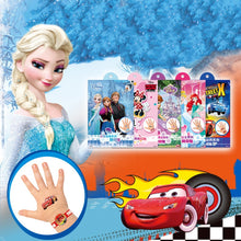 Load image into Gallery viewer, 1 pcs Disney Children's Cartoon Temporary Tattoos Cartoon girls frozen princess Tattoo Paper Boy  Avengers Flash Tattoo Stickers
