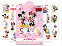 Load image into Gallery viewer, 1 pcs Disney Children's Cartoon Temporary Tattoos Cartoon girls frozen princess Tattoo Paper Boy  Avengers Flash Tattoo Stickers
