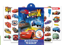 Load image into Gallery viewer, 1 pcs Disney Children's Cartoon Temporary Tattoos Cartoon girls frozen princess Tattoo Paper Boy  Avengers Flash Tattoo Stickers
