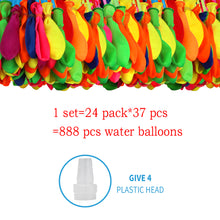 Load image into Gallery viewer, 888 pcs Summer Water Balloons Toys for Children Adults Outdoor Water Game Pool Games Beach Party
